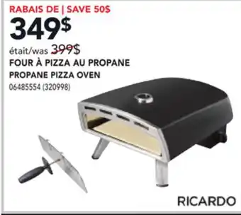 RONA RICARDO PROPANE PIZZA OVEN offer