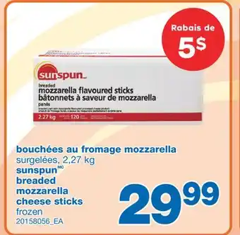 Wholesale Club BOUCHÉES AU FROMAGE MOZZARELLA, 2,27 kg offer