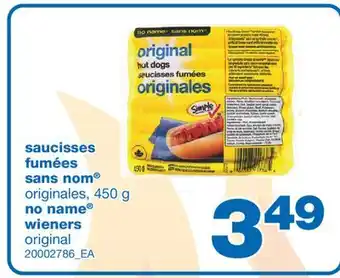 SAUCISSES FUMÉES SANS NOM, 450 g