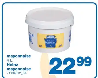 Wholesale Club MAYONNAISE, 4 L offer