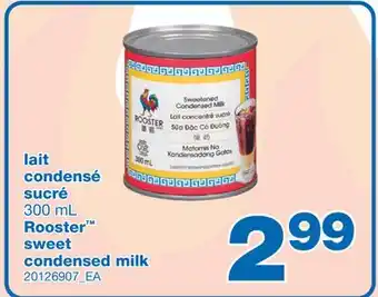 Wholesale Club LAIT CONDENSÉ SUCRÉ, 300 ML offer
