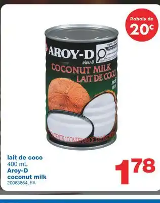 Wholesale Club LAIT DE COCO, 400 ML offer