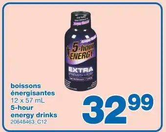 Wholesale Club BOISSONS ÉNERGISANTES, 12 x 57 mL offer