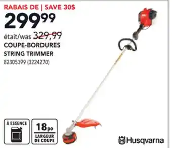 Réno Dépôt COUPE-BORDURES HUSQVARNA offer