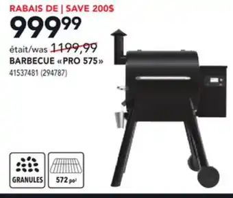 Réno Dépôt BARBECUE PRO 575 TRAEGER offer