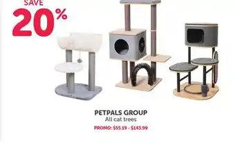 Mondou PETPALS GROUP All Cat trees offer