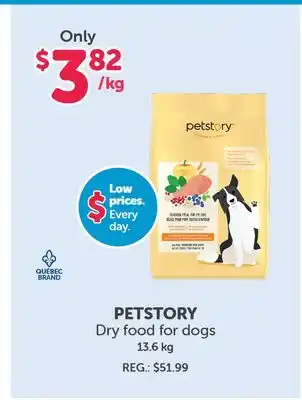 Mondou PETSTORY Dry food for dogs offer