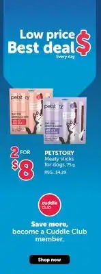 Mondou PETSTORY Meaty sticks for dogs offer