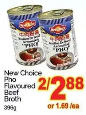 T&T Supermarket New Choice Pho Flavoured Beef Broth offer