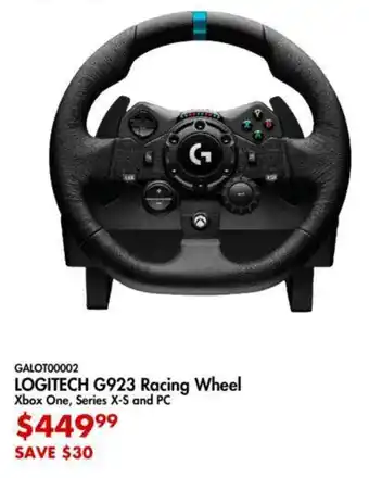 Canada Computers LOGITECH G923 Racing LOGITECH G923 Racing Wheel offer