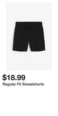 H&M Regular Fit Sweatshorts offer