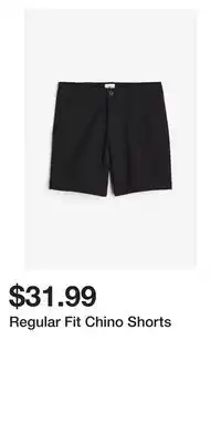 H&M Regular Fit Chino Shorts offer
