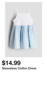 H&M Sleeveless Cotton Dress offer