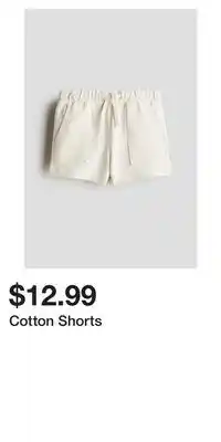 H&M Cotton Shorts offer