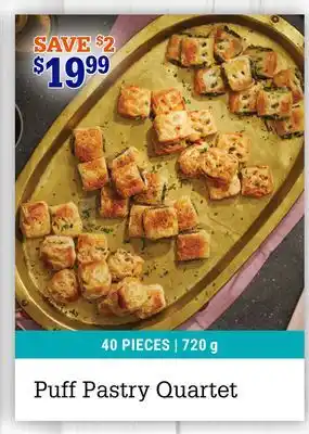 M & M Food Market Puff Pastry Quartet offer