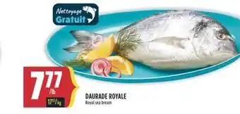 Marché Adonis DAURADE ROYALE offer