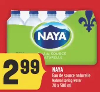 Marché Adonis NAYA Eau de source naturelle offer