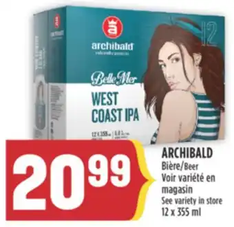 Marché Adonis ARCHIBALD Bière offer