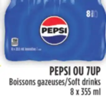 Marché Adonis PEPSI OU 7UP Boissons gazeuses offer