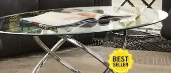 Leon's Axis Coffee Table - Chrome offer