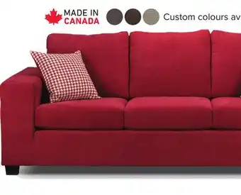 Leon's Fava Sofa - Red offer