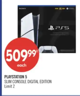 Shoppers Drug Mart PLAYSTATION 5 SLIM CONSOLE DIGITAL EDITION offer