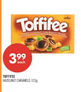 Shoppers Drug Mart TOFFIFEE HAZELNUT CARAMELS offer
