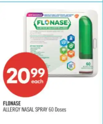 Shoppers Drug Mart FLONASE ALLERGY NASAL SPRAY 60 Doses offer