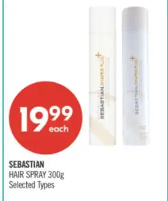Shoppers Drug Mart SEBASTIAN HAIR SPRAY offer