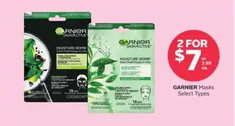 Rexall GARNIER Masks offer
