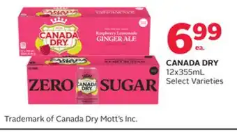 Rexall CANADA DRY offer