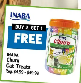 Ren’s Pets Depot INABA Churu Cat Treats offer