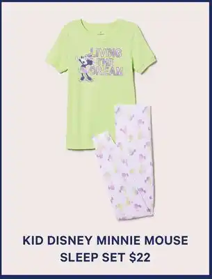 Joe Fresh Kid Disney Minnie Mouse Sleep Set offer