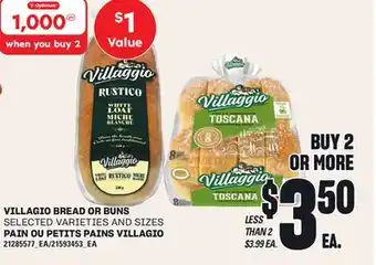 Independent City Market PAIN OU PETITS PAINS VILLAGIO offer