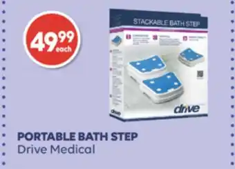 Wellwise by Shoppers Drive Medical PORTABLE BATH STEP offer