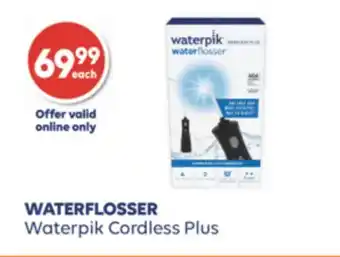 Wellwise by Shoppers WATERFLOSSER Waterpik Cordless Plus offer