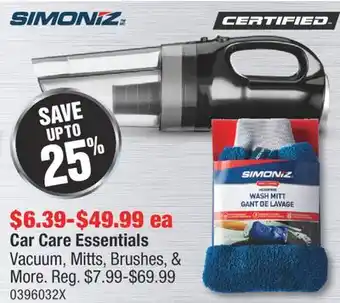 PartSource SIMONIZ Car Care Essentials offer