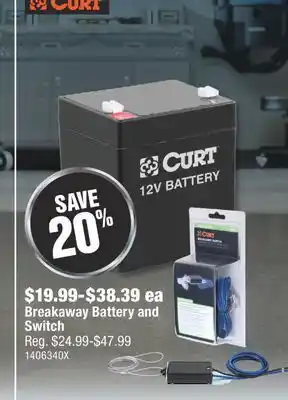PartSource Breakaway Battery and Switch offer