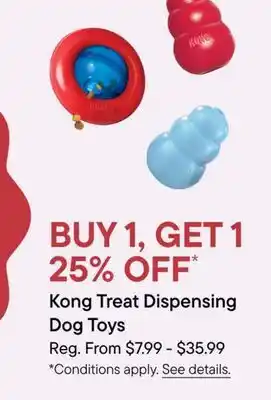 Petvalu Kong Treat Dispensing Dog Toys offer