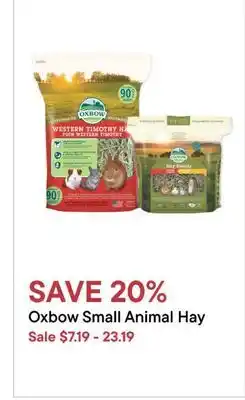 Petvalu Oxbow Small Animal Hay offer