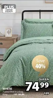 JYSK MYRTIE 7-piece Bed-in-a-bag offer