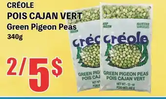 Marche Salaberry CRÉOLE POIS CAJAN VERT offer