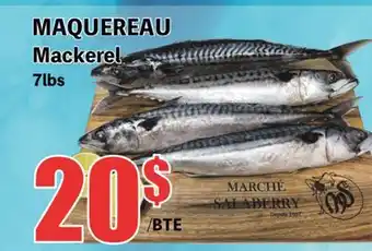 Marche Salaberry MAQUEREAU offer