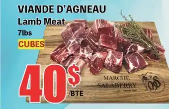 Marche Salaberry VIANDE D'AGNEAU offer