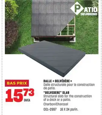 BMR DALLE BELVÉDÈRE offer