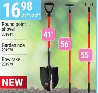 Rossy Round point shovel offer