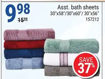 Rossy Asst. bath sheets offer