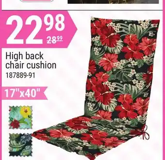 Rossy High back chair cushion offer