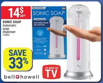 Rossy BELL + HOWELL SONIC SOAP Automatic soap dispenser offer