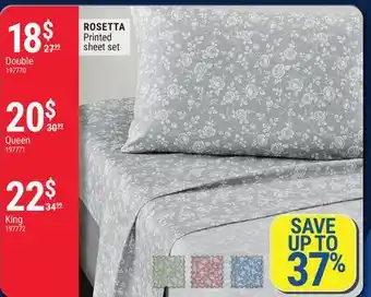 Rossy ROSETTA Printed sheet set offer